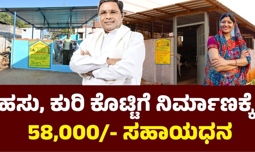 Subsidy ಹಸು, ಎಮ್ಮೆ ಕೊಟ್ಟಿಗೆ ನಿರ್ಮಾಣಕ್ಕೆ ₹57,000 ಸಬ್ಸಿಡಿ ಘೋಷಣೆ.!